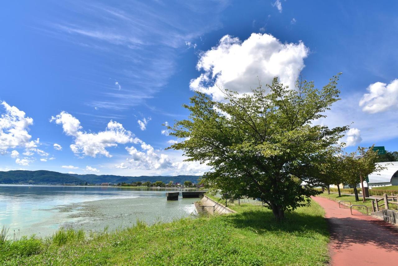 天然個室温泉 Hotel Lafontaine 諏訪 (Adults Only) Szuva Kültér fotó